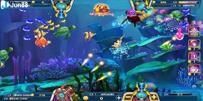 Các nhà cung cấp game bắn cá độc quyền của Jun88